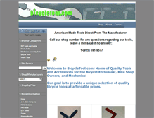 Tablet Screenshot of bicycletool.com